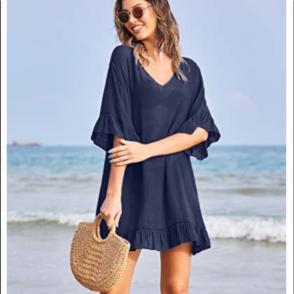 Swimsuit Cover Ups, Women's Bathing Suit Coverups Dress Bikini Beach (BNWT)